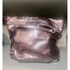 #14 Coach Brooke Metallic Pewter